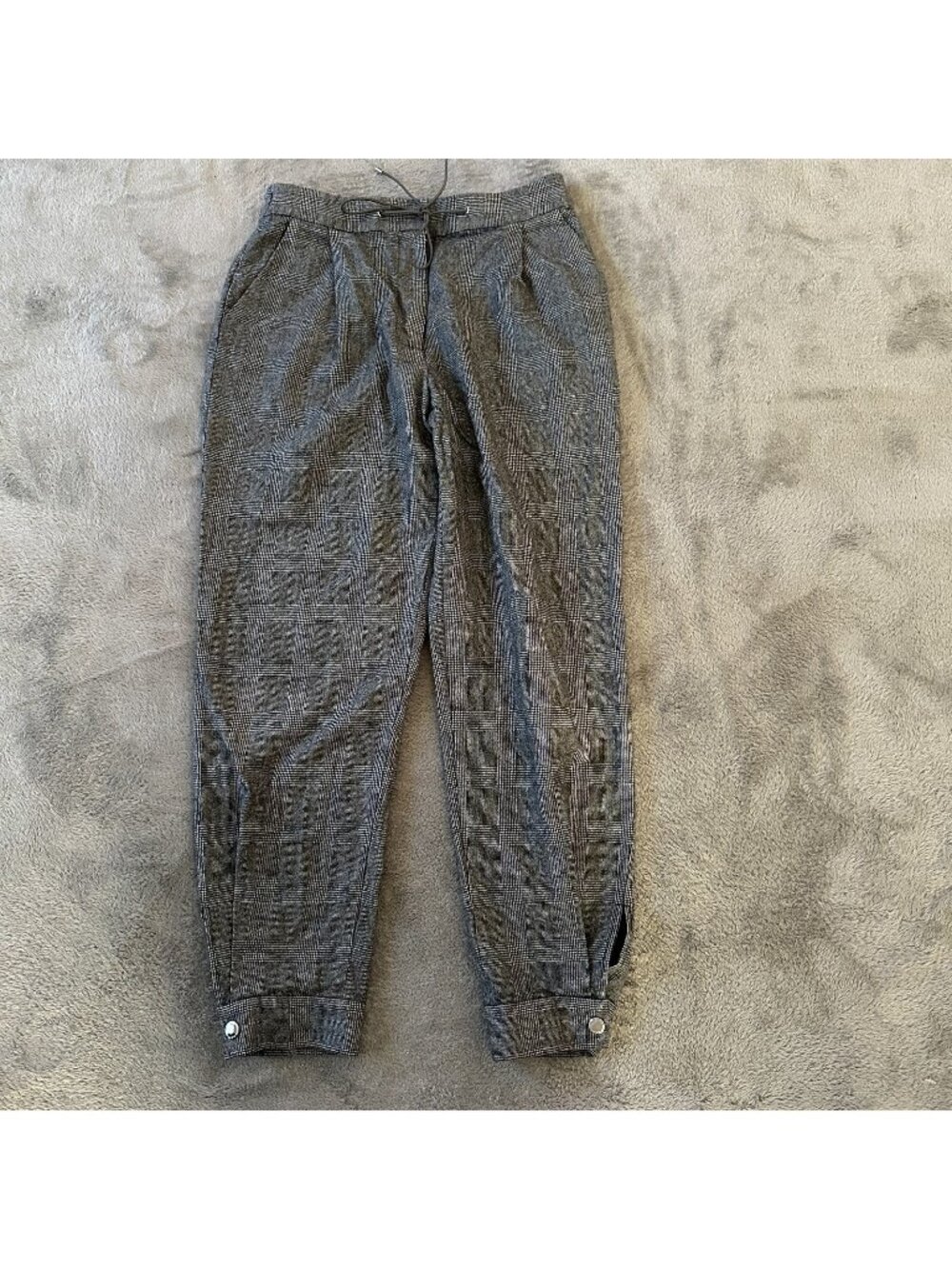 LilySilk Women's Glen Flex Worsted Wool Trousers Pants Slacks Size US 6